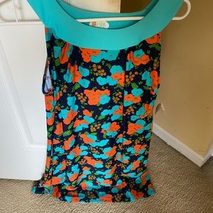 Dress. Bright colors.  Never worn